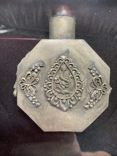 Rare Vintage Budda And Dragon Metal Snugf Shadow Box Art - Picture 10 of 23