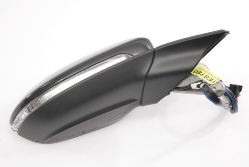 RH Side View Door Exterior Mirror 15-21 VW Golf GTI Sportwagen MK7 L041 Black - Picture 3 of 6