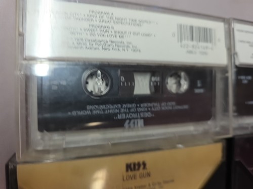 Vintage Kiss Cassette Lot of 8 Tapes - Asylum, Love Gun, Destroyer - Tested - Picture 8 of 14