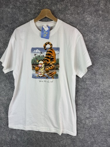 Vintage Winnie The Pooh Tshirt Mens Medium Disney Tigger Cartoon Tv Show Movie