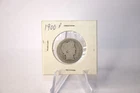 1900 P Barber Quarter - U.S. 25 cents silver coin in circulated condition