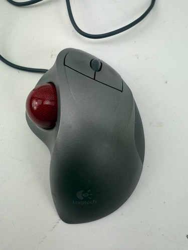 Logitech 804360-1000 Trackman Wheel Optical - Silver - Trackball