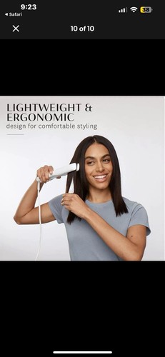 T3 SinglePass Professional 1" Ceramic Flat Iron Straightner Styler Manuf. Refur - Picture 13 of 13