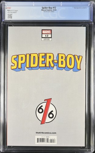 SPIDER-BOY #12 CGC 9.8š„1st APP OF SPIDER-GIRL IN COSTUMEš„IVAN TALAVERA 616 - Picture 4 of 10
