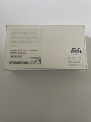 Apple Magic Mouse 2 Space Gray - Bild 2 von 2
