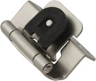 P5313-SN-10B Single Demountable Hinge - 1/2 Inch Overlay Self Closing Feature wi