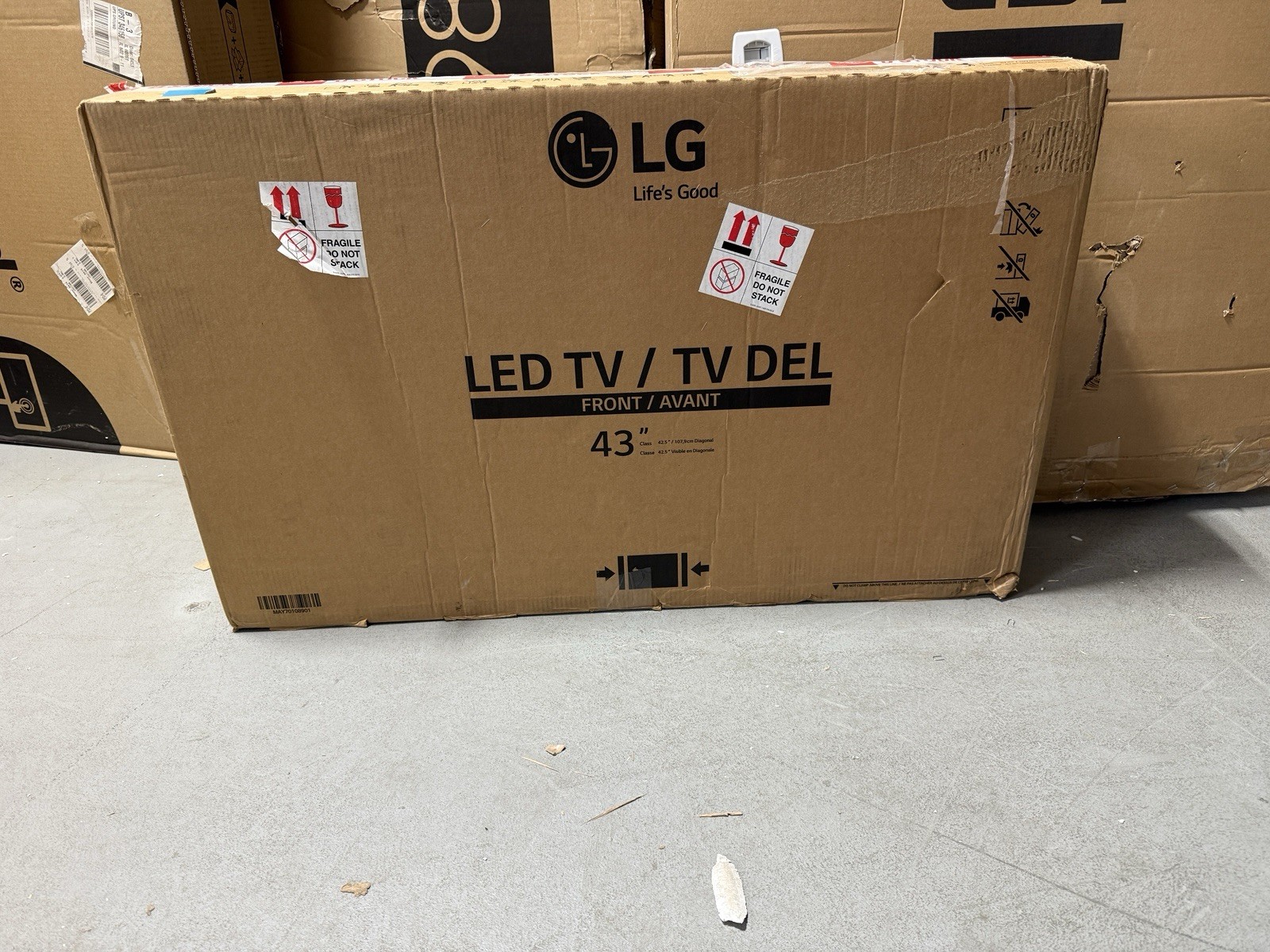 LG UM670H 55" UHD 4K Commercial Smart TV 55UM670H0UA - New Open Box