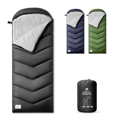 Schlafsack Erwachsene warmes Wetter leicht Camping Wandern Reisen wasserdicht - Bild 17 von 17