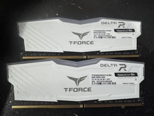 TeamGroup T-Force Delta RGB DDR4 16GB (2x8GB) 3200MHz CL16 Desktop Memory Kit –