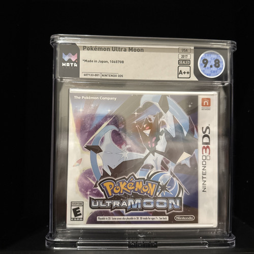 Pokemon Moon Nintendo 3DS 2DS Sealed New WATA 9.8 A++ Graded - Picture 2 of 3