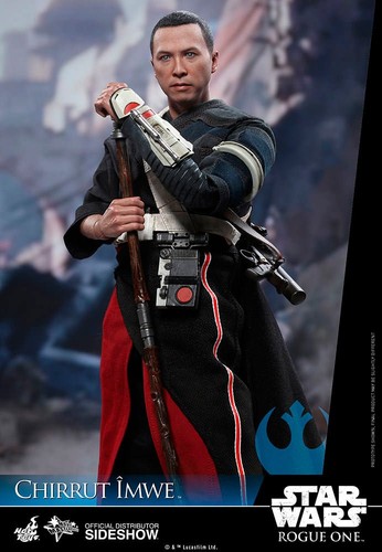 Movie Masterpiece Rogue One Star Wars Story Chirrut Imwe Action Figure Hot Toys - Picture 5 of 9