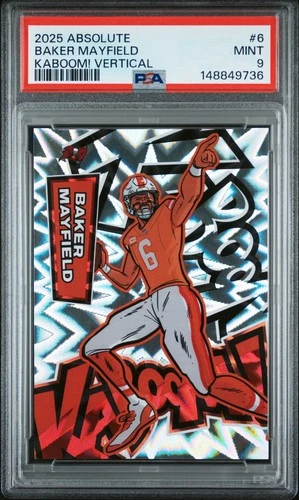 2025 Panini Absolute Baker Mayfield Base (PSA 9)