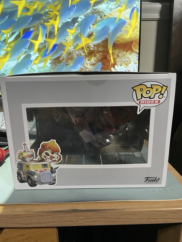 Funko Pop Rides PlayStation Sweet Tooth & Ice Cream Truck #91 GameStop Exclusive - Picture 8 of 12