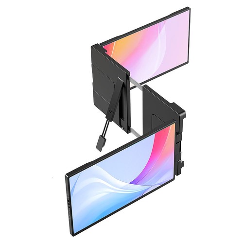 Dual Portable Triple Fold 1920x1200 Monitor Screen Extender für Laptop 13-16" - Afbeelding 12 van 12