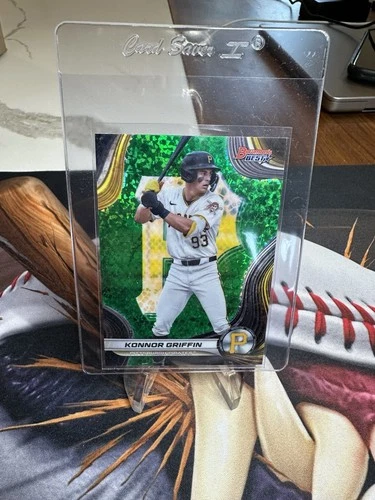 2024 Bowman's Best Top Prospects Konnor Griffin #TP-25 62/99 Green Refractor