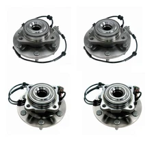 Timken Front & Rear Wheel Bearing & Hub Kit for Nissan Armada Automatic RWD 2012