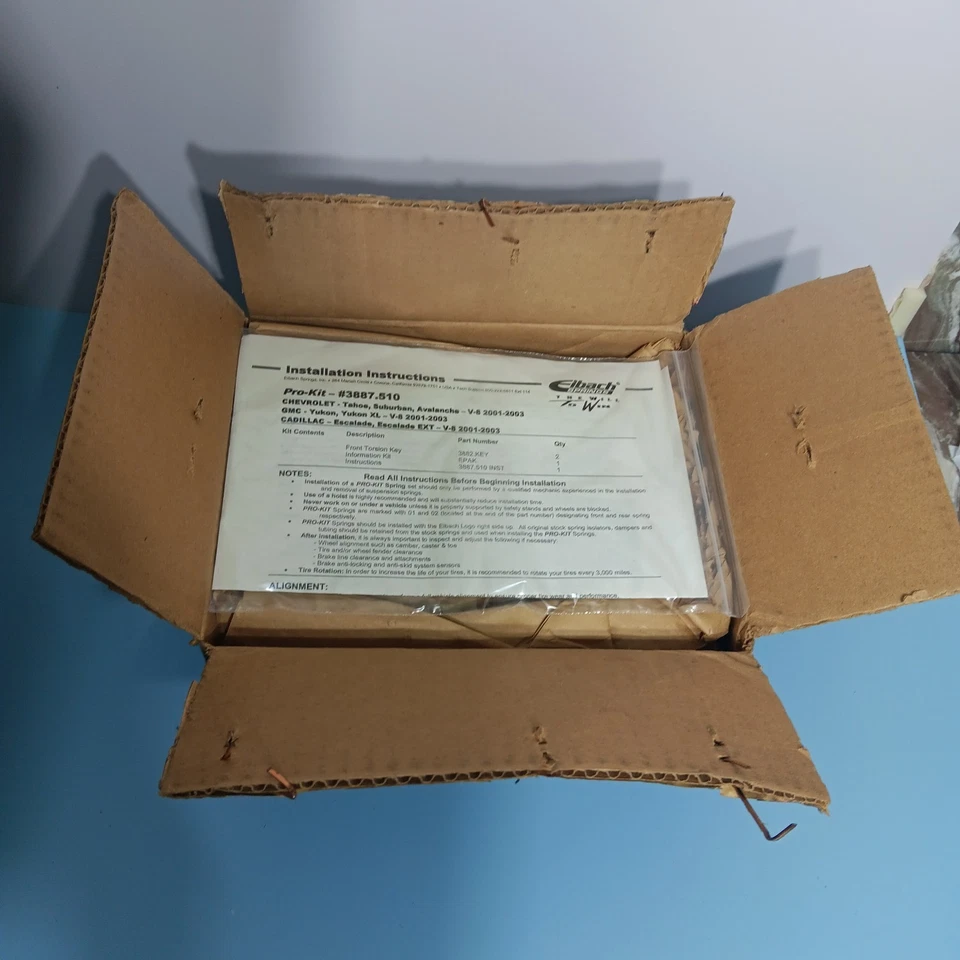 Eibach 3887.510 Pro-Kit para Chevrolet GMC Cadillac 2001-03 Tahoe Yukon Escalad Foto 4 de 4