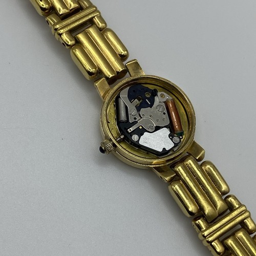 21mm Carvel Morioka Tokei Inc Y481F Japan Gold Tone Quartz Watch Parts / Repair - Picture 20 of 24