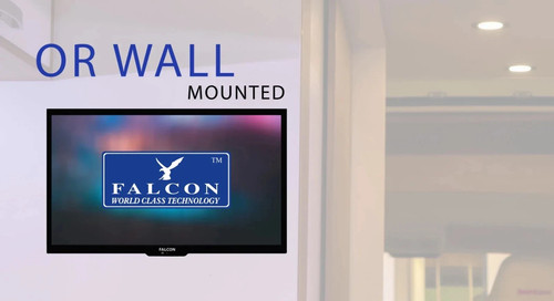 *REF* Falcon SE 22″ FHD Camping TV with DVD, Freeview, Freesat For Caravans - Picture 4 of 12