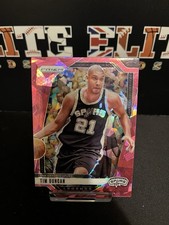 2024-25 Panini Prizm -Tim Duncan #297 - Pink Cracked Ice - Spurs B1-T4