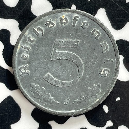 1942-F Germany 5 Pfennig Lot#C3405 - Picture 2 of 2