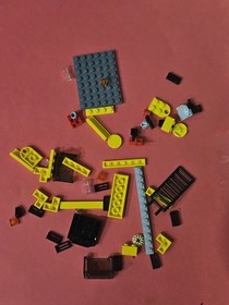 Partially Built Lego 4202 City Mining Truck Open Box.  