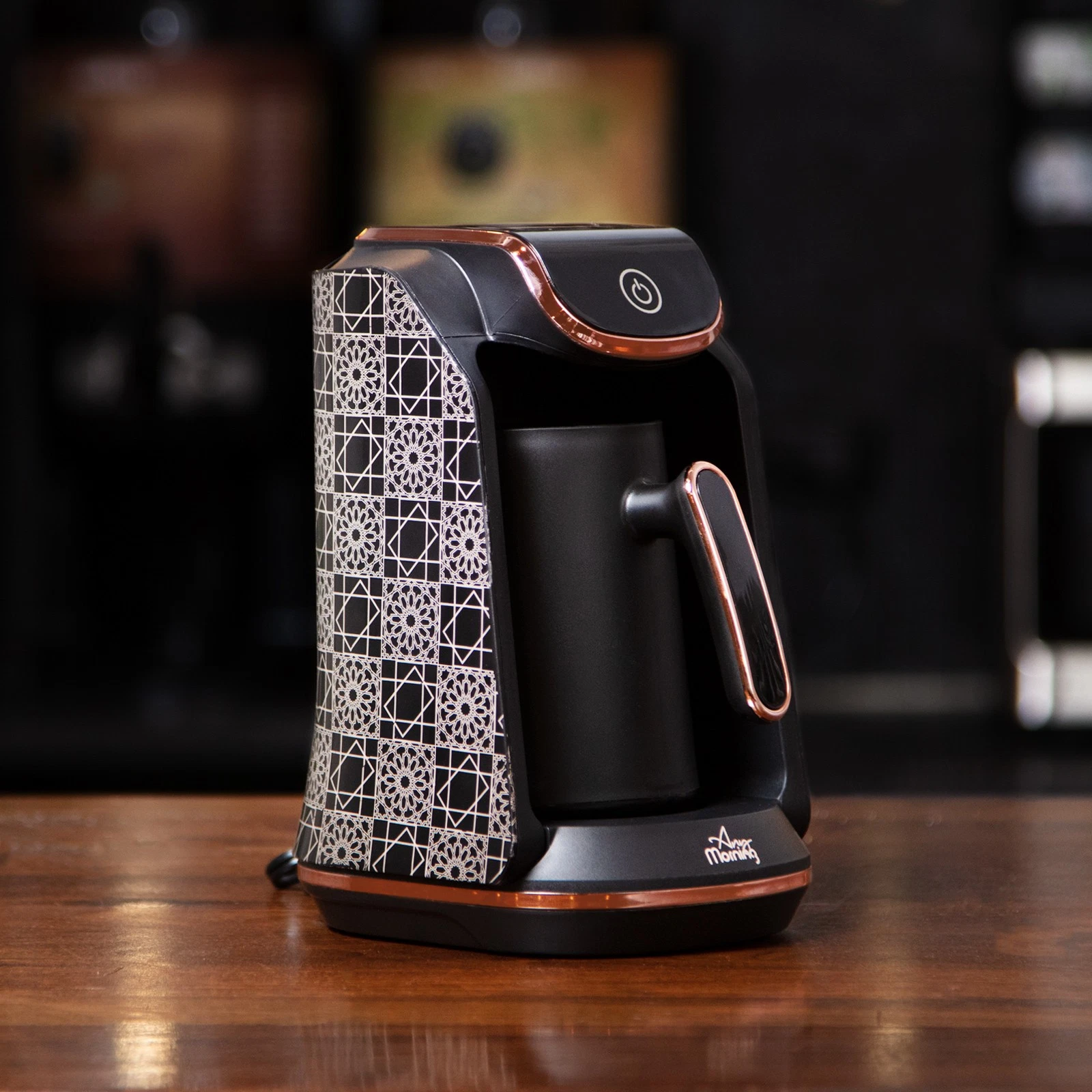 Any Morning Turkish Coffee Maker, Automatic Turkish Coffee Machine, 1-4 Cups