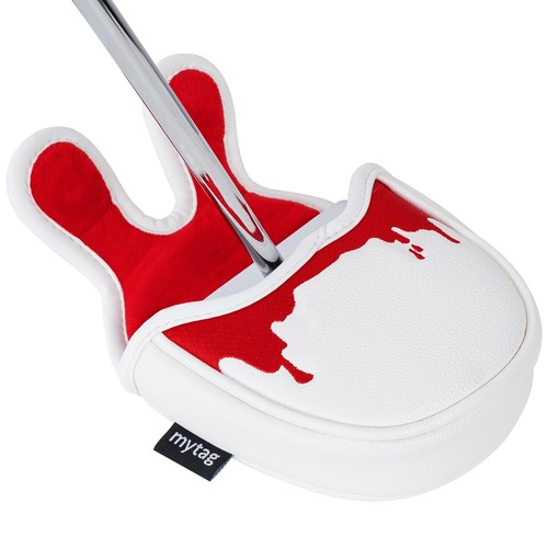 Mallet Putter Headcover Hockey Goalie Maske magnetische Mittelschaftabdeckung