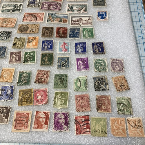 USED/HR 70 Republique Francaise Stamps, France 1860-1975; Nice Mixed Lot, DEAL! - Picture 4 of 24