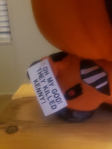 South Park 1998 Dead Kenny Zombie Fun 4 All Plush With Tags and Detachable Head - Picture 3 of 6