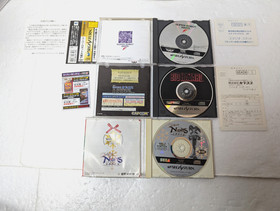 Sega Saturn White Console Power Memory BioHazard  Manual Japan
