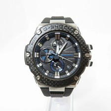 CASIO G-Steel GST-B100 Black Case Size 5.3cm Unisex Used Watch #101399
