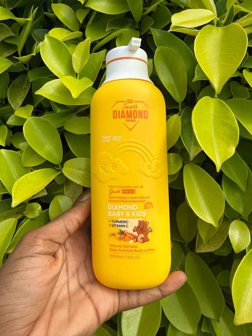 Smooth Diamond Tumeric & Vitamin C Natural Fairness Baby & Kids Lotion 500ml
Opens in a new window o