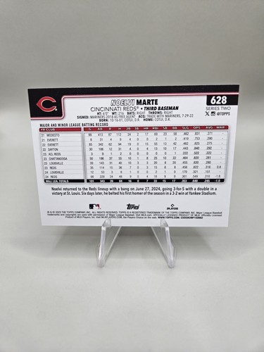 2025 Topps Serie 2 Future Stars Vacanze estive #628 Noelvi Marte - Cincinnati - Foto 2 di 2