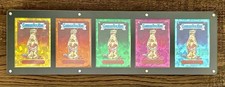 2021 Garbage Pail Kids Sapphire Rainbow Refractor Set Framed Sloshed Josh 128a