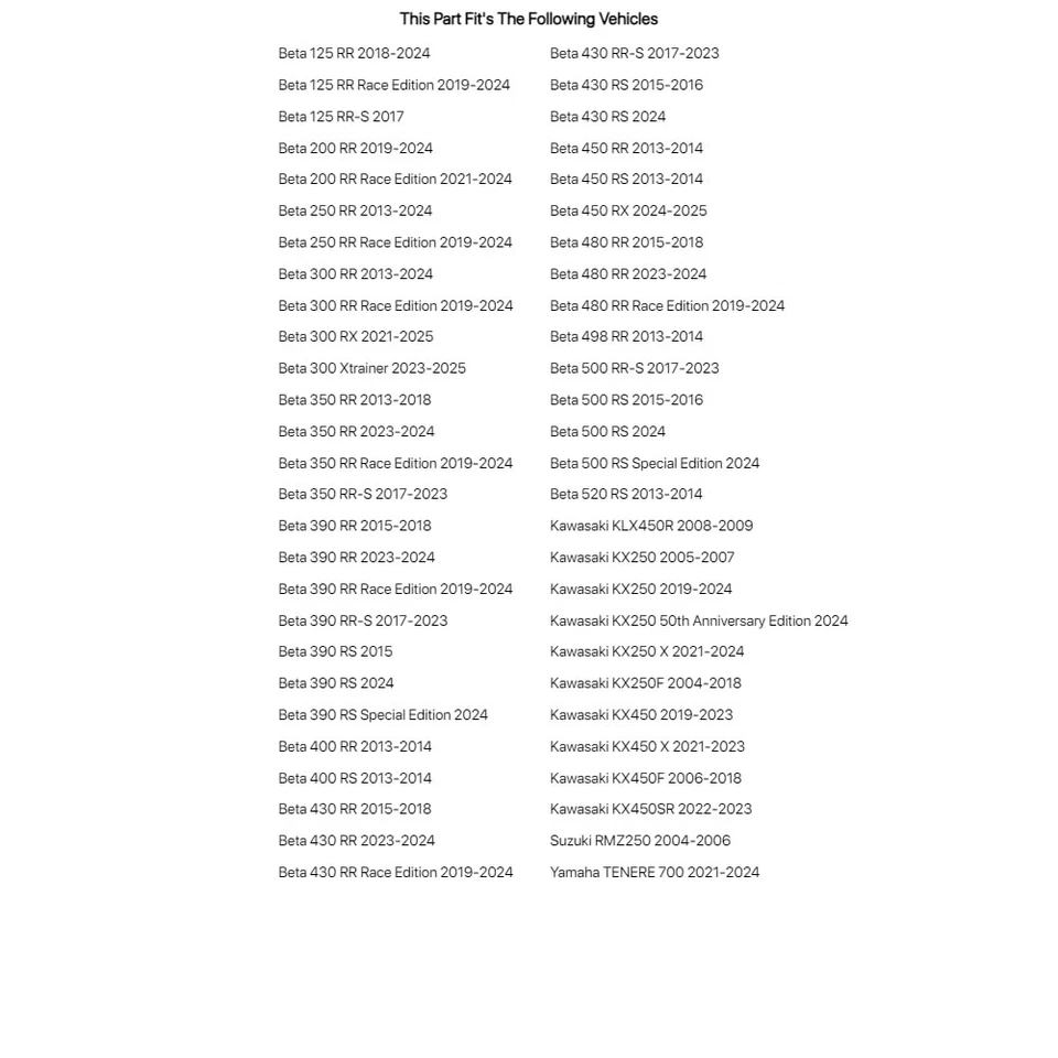 Tusk Rear Brake Clevis Blue For Beta 498 RR 2013-2014 - Image 3 of 4