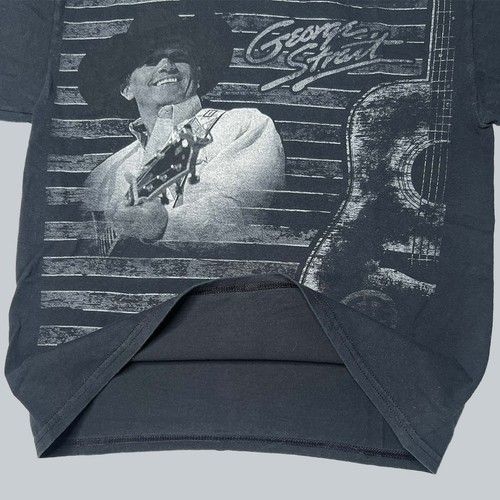 George Strait Troubadour Country Music T Shirt early 00s Child Tee Size YOUTH L - Picture 5 of 7