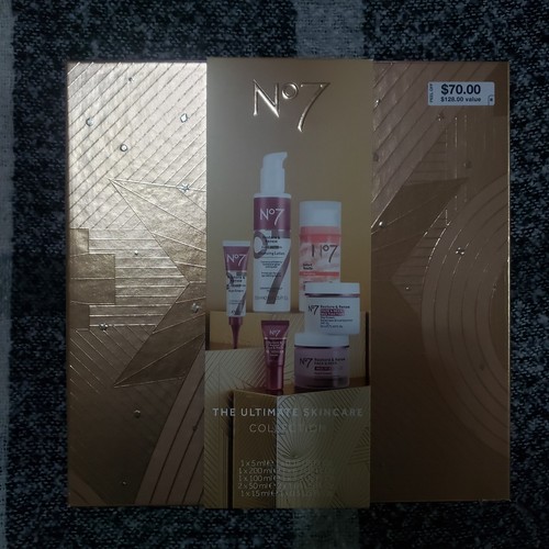 No7 The Ultimate Skincare Collection Gift Set Exp. 2/2027, 6 Beauty Full Size