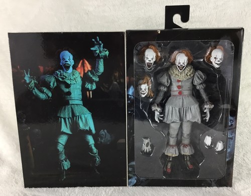 NECA IT Pennywise Well House 7" Figur Bill Skarsgård Back Box Ausgabe 2019 - Bild 2 von 5