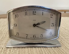 Art Deco mantel or desk clock 1930s, made by Enfield in England