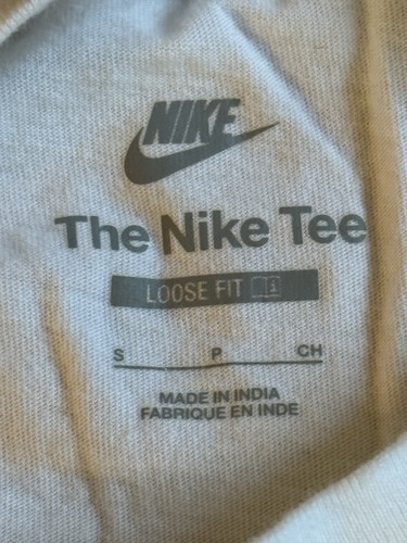 Nike Men's Loose Fit Cotton Air Max90 T-Shirt White Size Small - Picture 3 of 6