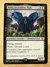 x1 Maha, Its Feathers Night BLB Bloomburrow MTG 100 MYTHIC M/NM 1x