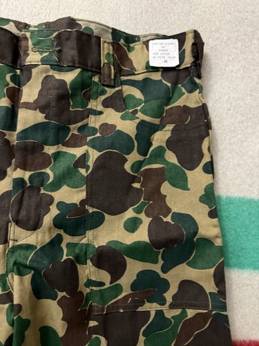Vintage 70s 80s Ranger Brand Camo Hunting Set Shirt Medium Pants 36x31 NEW BNWT - Picture 11 of 24