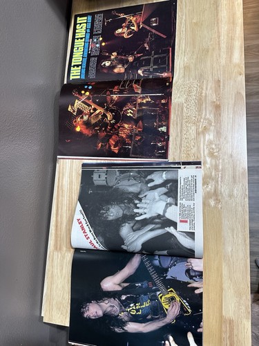 Vintage 1980er Kiss Rock Band Sammler Zeitschriften (2) POSTER ENTHALTEN - Bild 8 von 11