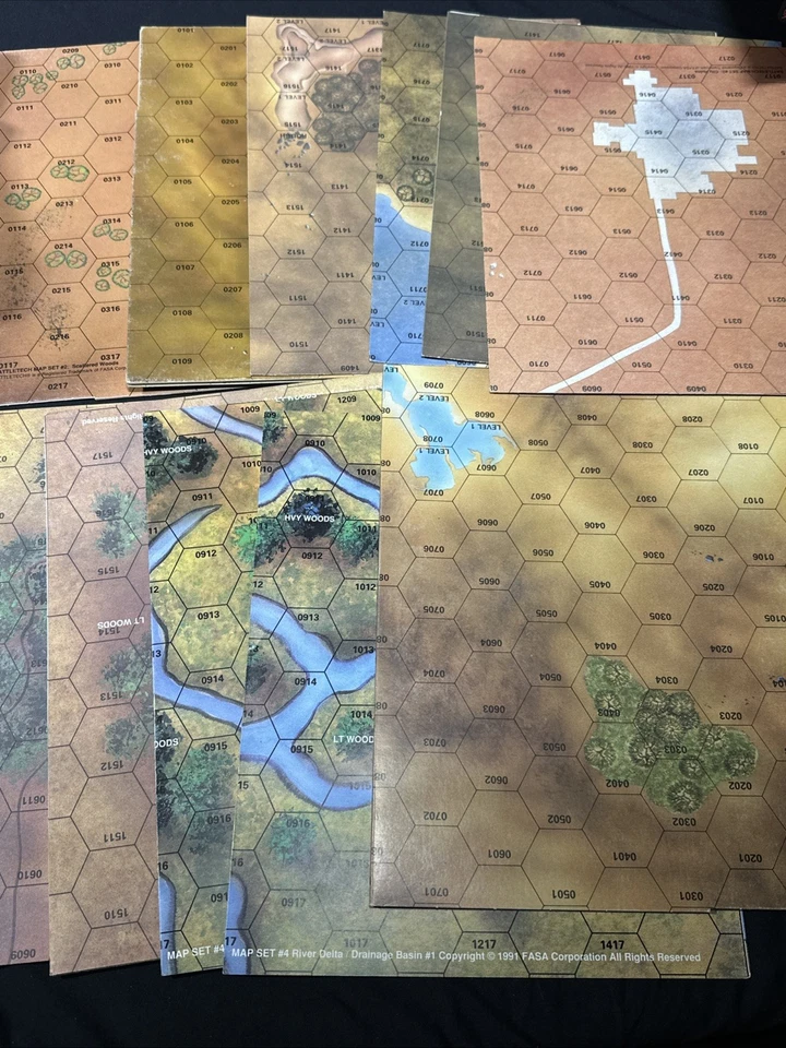 Star Fleet Battles Captain, Advanced Missions, Battletech A Game Lot As Is - Image 4 of 4