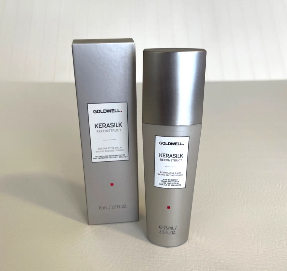 Goldwell Kerasilk Hair Reconstruct Bálsamo Restaurador Color Protect 2,5 oz/75 ml - Imagem 3 de 4
