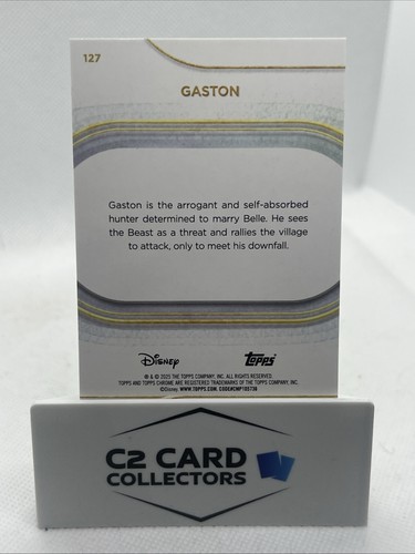 Gaston 2025 Topps Chrome Disney Mini Diamonds #127 - Bild 2 von 2