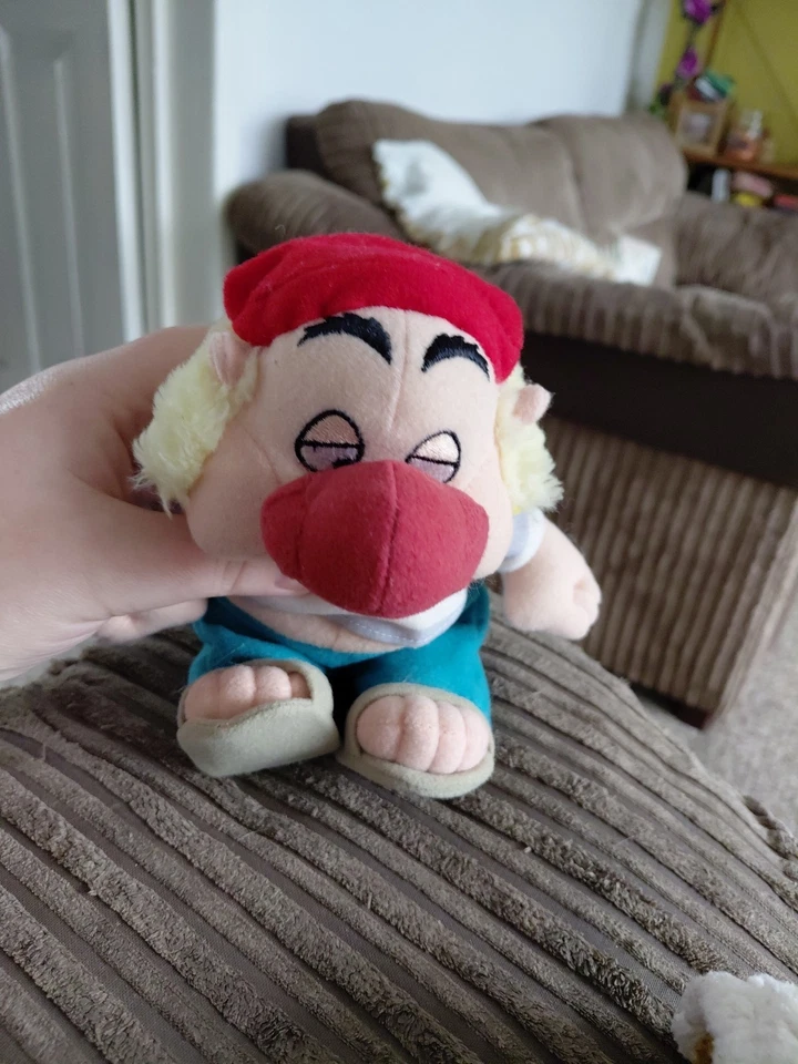 Disney Mr Smee Plush Stuffed Peter Pan Pirate Doll Mini Bean Bag 8in - Image 2 of 4