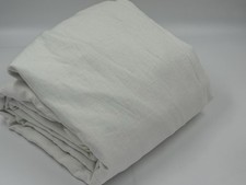 Pottery Barn PINCH PLEAT Belgian Linen Curtain 50x96, Blackout Ivory, Cut Tags