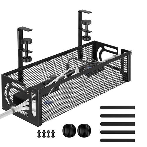 Cable Management Under Desk, Under Desk Cable Management Tray, Desk Cable7699 - Afbeelding 2 van 8
